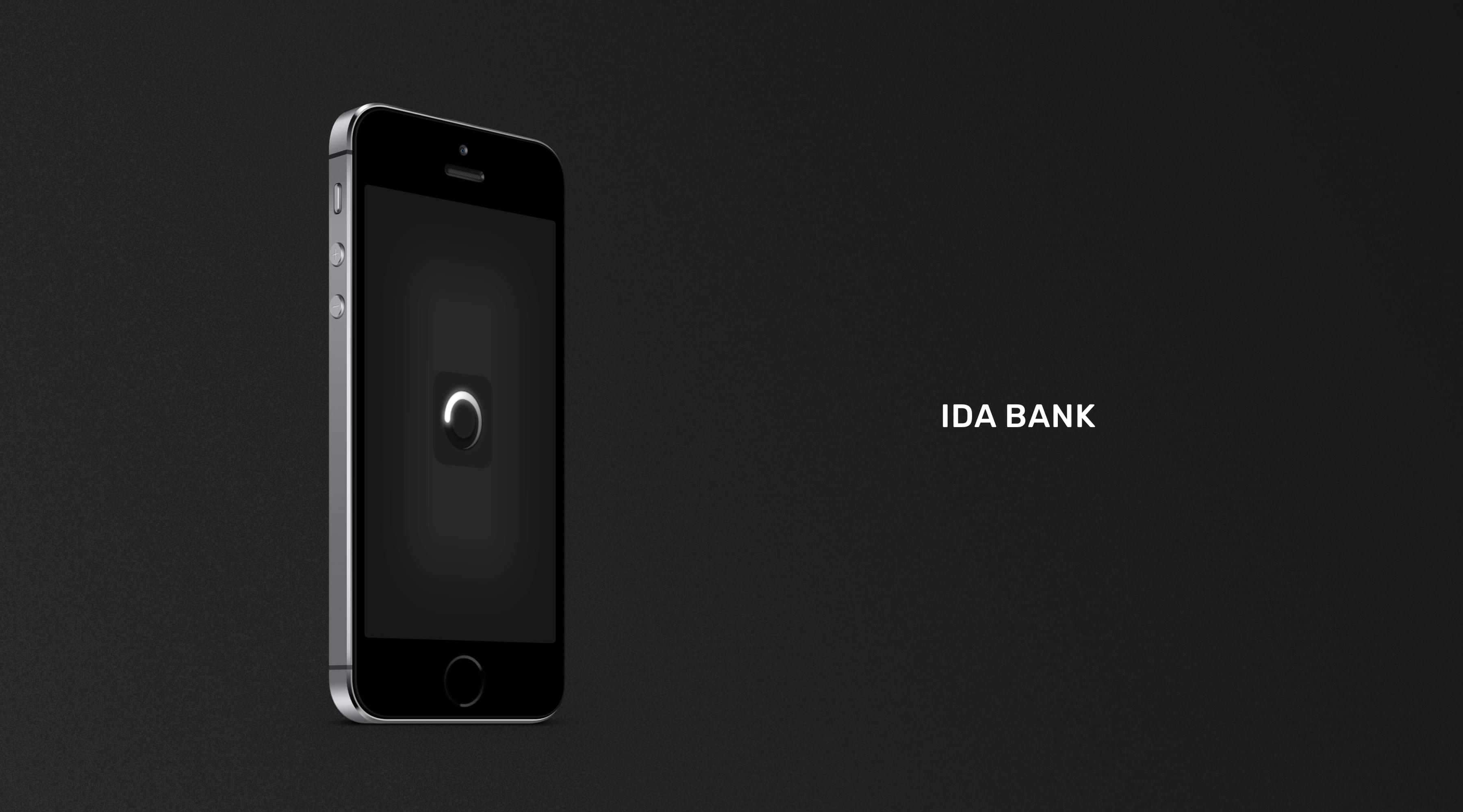 Дизайн интерфейса для Ida Bank